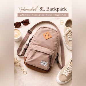 Herschel Supply Company Taupe Pink Backpack